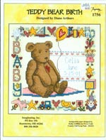 Teddy Bear Birth Cross Stitch