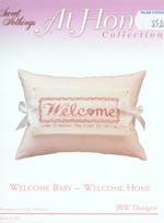 Welcome baby - Welcome Home Cross Stitch