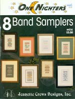 8 Band Samplers (One Nighters) Cross Stitch