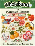 A Whole Bunch of Kitchen Things Cross Stitch