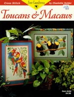 Toucans and Macaws Cross Stitch