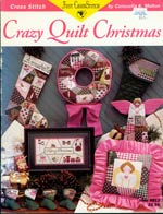 Crazy Quilt Christmas Cross Stitch