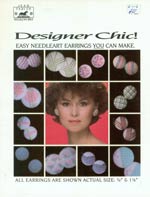 Designer Chic Easy Needleart Earrings You Can Make Cross Stitch