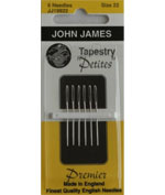 John James Tapestry Petites size 22 needles Cross Stitch