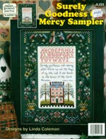 Surely Goodness and Mercy Sampler Cross Stitch