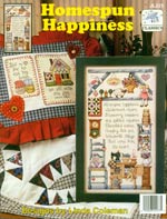 Homespun Happiness Cross Stitch