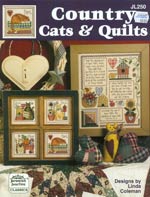 Country Cats and Quilts Cross Stitch