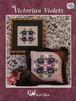 Victorian Violets Cross Stitch