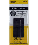 John James Cross Stitch Platinum size 20 needles Cross Stitch