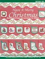 Have A Merry Christmas Cross Stitch