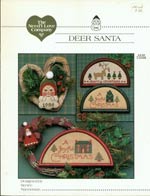 Deer Santa Cross Stitch