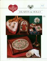 Hearts and Holly Cross Stitch