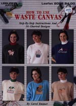 How To Use Waste Canvas Cross Stitch