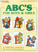 A B C'S For Boys & Girls Cross Stitch