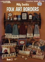 Folk Art Borders Book 2 Cross Stitch