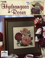 Hydrangeas and Roses Cross Stitch