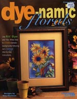 Dye-namic Florals Cross Stitch