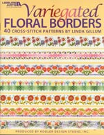 Variegated Floral Borders Cross Stitch