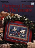 Christmas Comes To The Country Cross Stitch