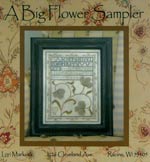 A Big Flower Sampler Cross Stitch