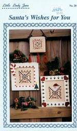Santa's Wishes For You Cross Stitch