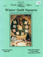 Winter Quilt Squares Cross Stitch