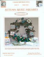 Autumn Quilt Squares Cross Stitch