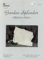 Garden Splendor Alphabet Afghan Cross Stitch