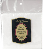 White Punch Needle Cloth 20x24 inches Cross Stitch