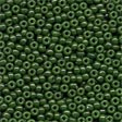 Seed Beads: 02094 Opaque Moss Cross Stitch