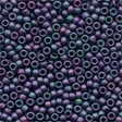 Antique Seed Beads: 03027 Caspian Blue Cross Stitch