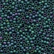 Antique Seed Beads: 03028 Juniper Green Cross Stitch