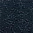 Antique Seed Beads: 03040 Flat Black Cross Stitch