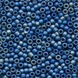 Antique Seed Beads: 03046 Matte Cadet Blue Cross Stitch