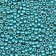 Antique Seed Beads: 03507 Satin Turquoise Cross Stitch