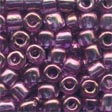 Glass Pebble Beads: 05202 Amethyst Cross Stitch