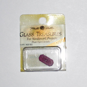 Glass Treasures 12041 Star Burst Bar Matte Rosaline Cross Stitch