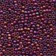 Frosted Glass Beads: 62012 Royal Plum Cross Stitch