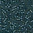 Frosted Glass Beads: 62021 Gunmetal Cross Stitch