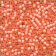 Frosted Glass Beads: 62036 Pink Coral Cross Stitch