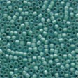 Frosted Glass Beads: 62038 Aquamarine Cross Stitch