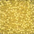 Frosted Glass Beads: 62041 Buttercup Cross Stitch