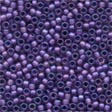Frosted Glass Beads: 62042 Royal Purple Cross Stitch
