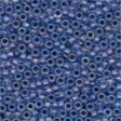 Frosted Glass Beads: 62043 Denim Cross Stitch