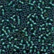 Frosted Glass Beads: 65270 Bottle Green Cross Stitch