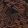 Small Bugle Beads: 72023 Root Beer Cross Stitch
