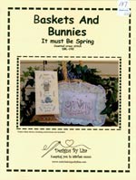 Baskets and Bunnies - It Must Be Spring Cross Stitch
