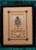 Blessed Are The Piecemakers Cross Stitch