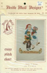 Needle Maid Presents - Merry Christmas Cross Stitch