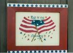 This is My Country Cross Stitch